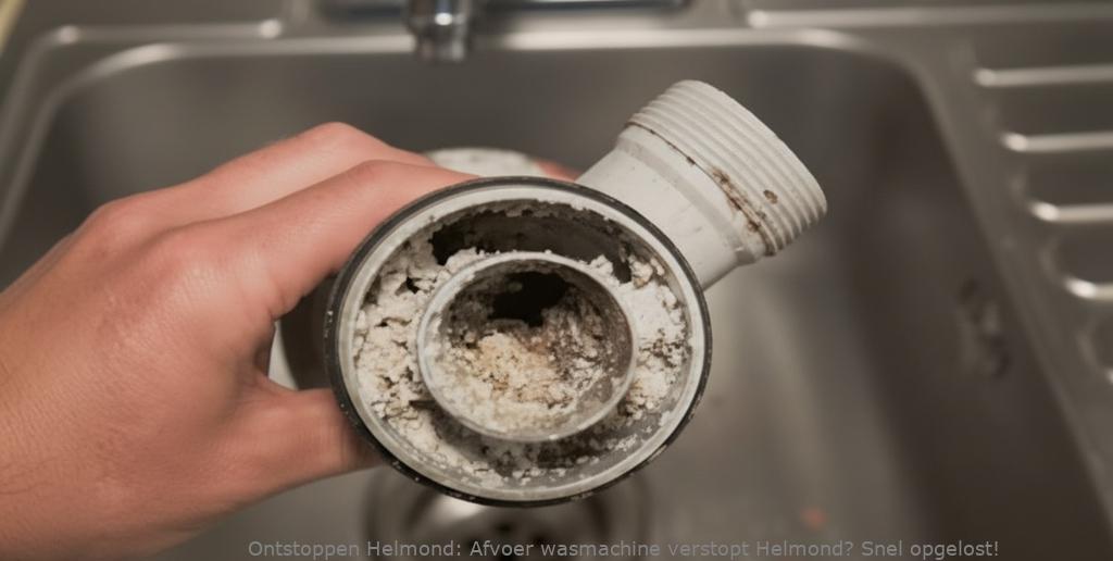Afvoer wasmachine verstopt Helmond? Snel opgelost!