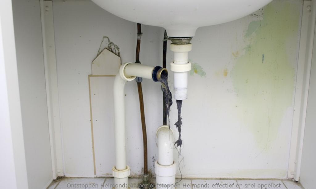 Afvoer ontstoppen Helmond: effectief en snel opgelost