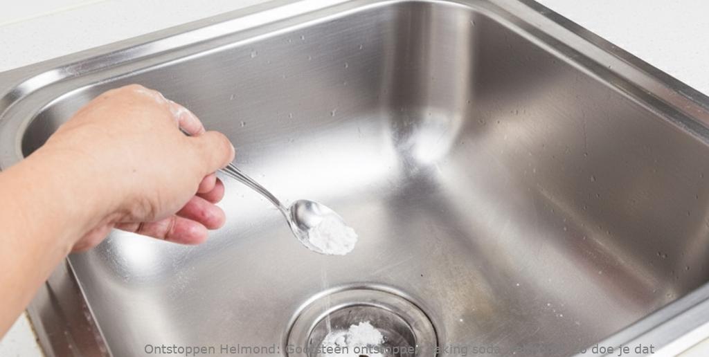 Gootsteen ontstoppen baking soda Helmond: Zo doe je dat