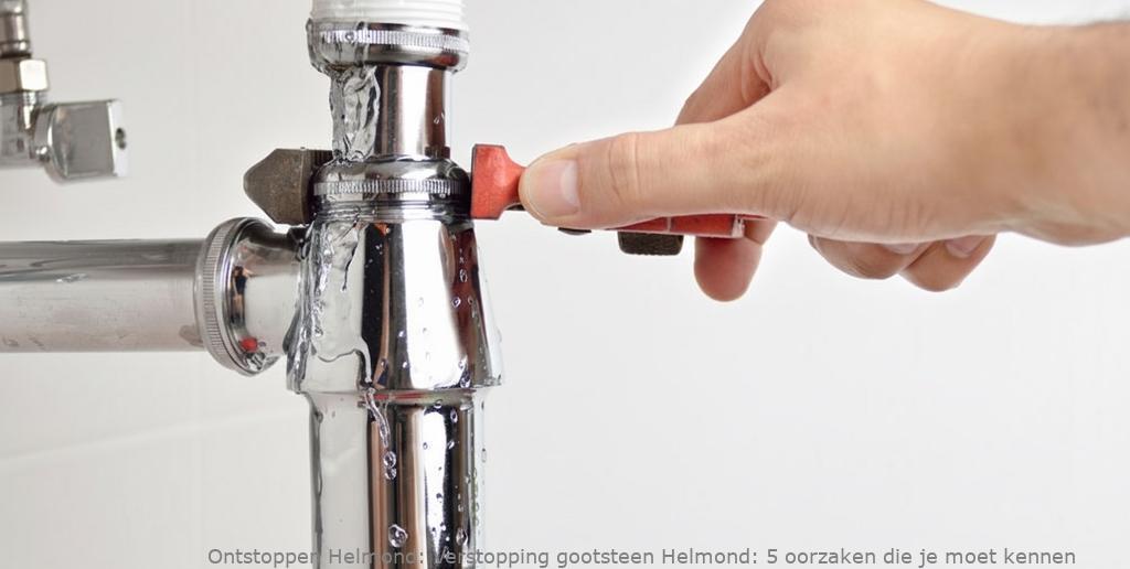 Verstopping gootsteen Helmond: 5 oorzaken die je moet kennen