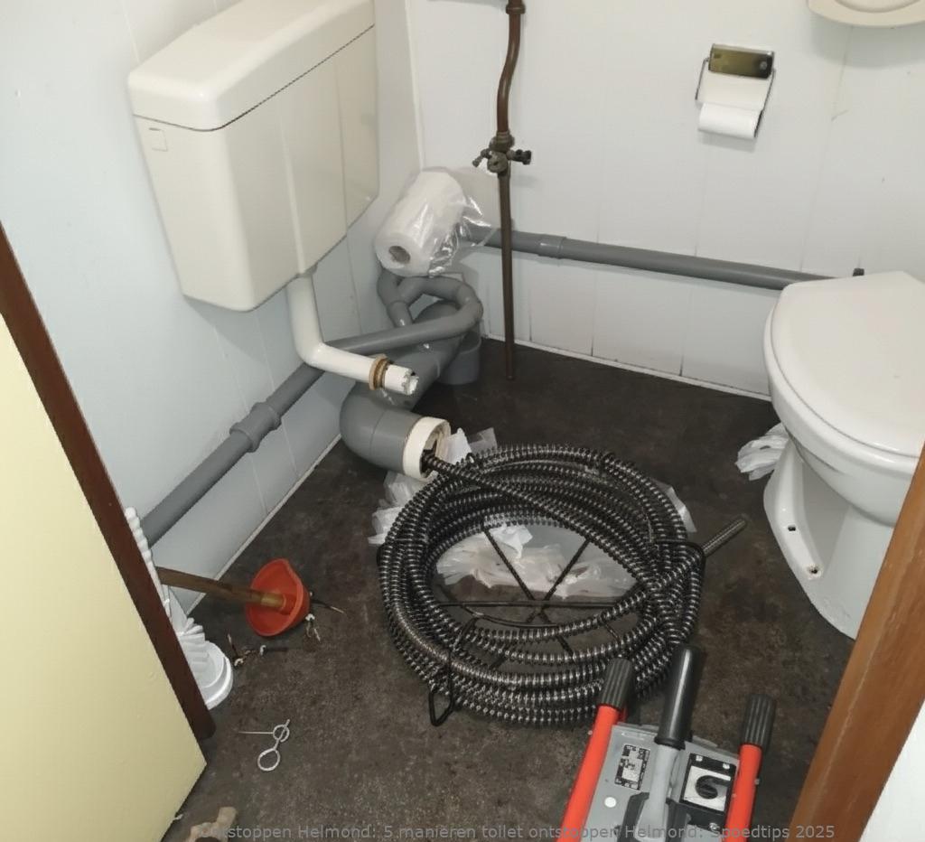 5 manieren toilet ontstoppen Helmond: Spoedtips 2025