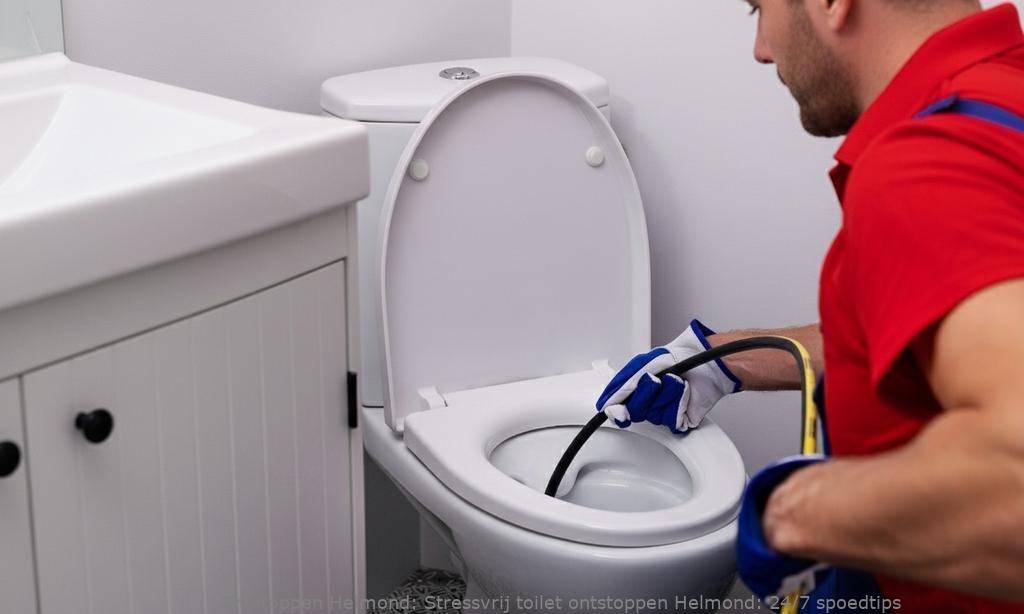 Stressvrij toilet ontstoppen Helmond: 24/7 spoedtips