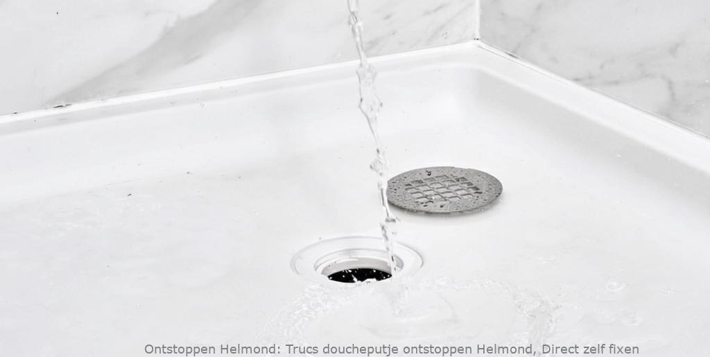 Trucs doucheputje ontstoppen Helmond, Direct zelf fixen
