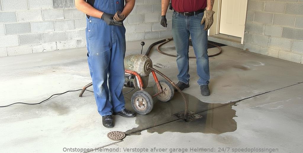 Verstopte afvoer garage Helmond: 24/7 spoedoplossingen